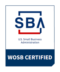 SBA Women-Owned Small Business (WOSB) certified
