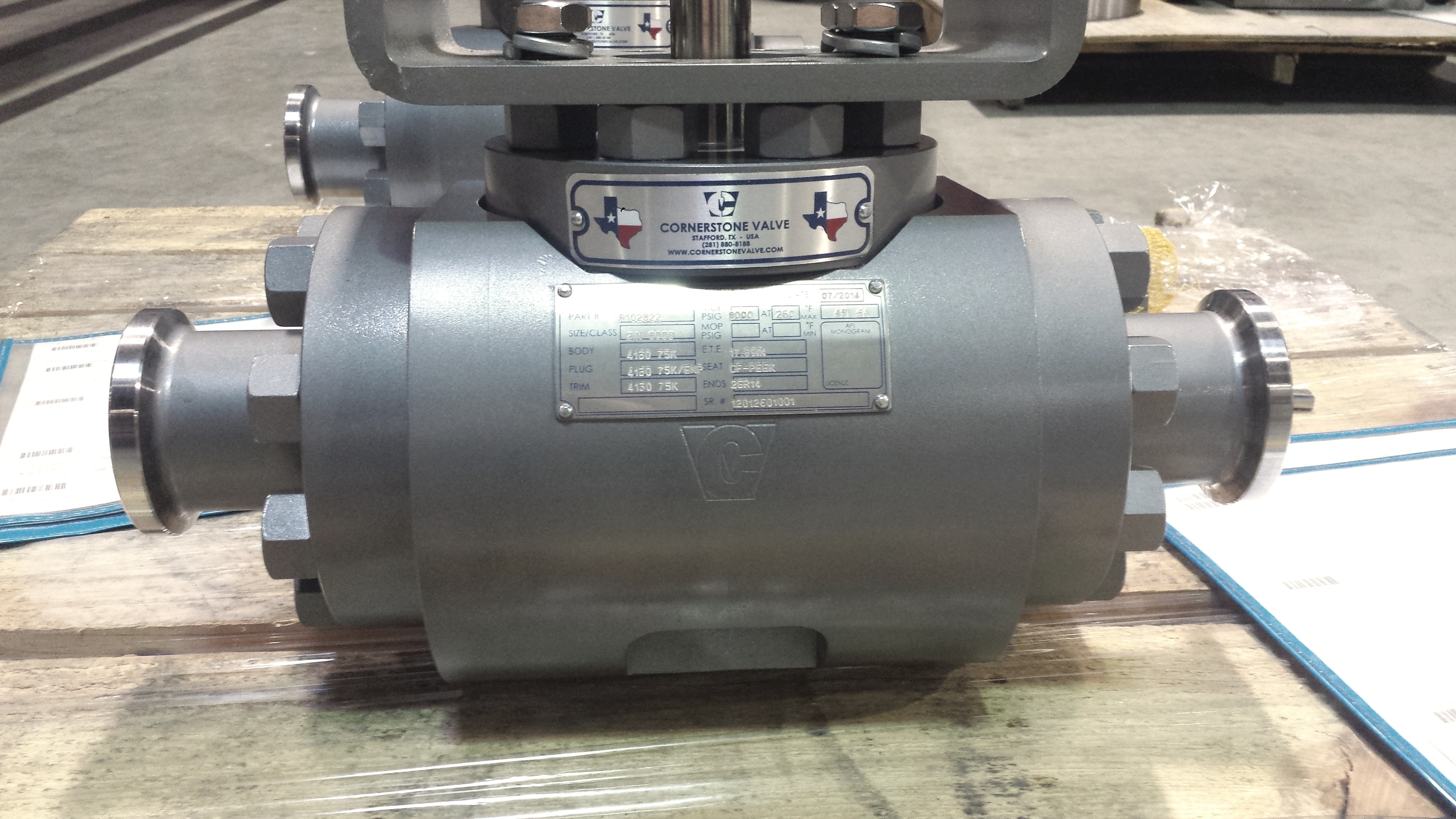 Mining, pulp, and paper valve application