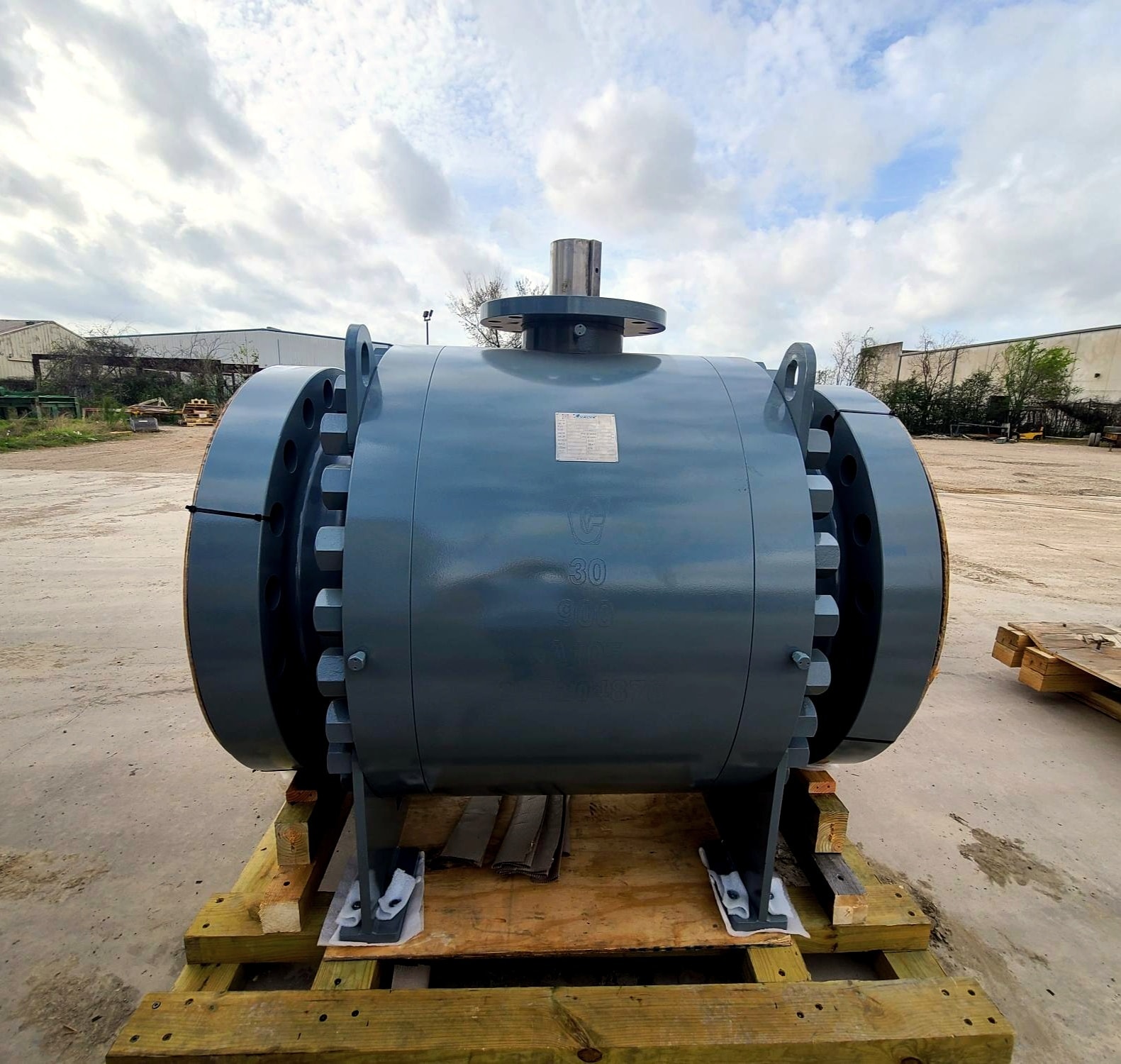 Oil and gas production valve application